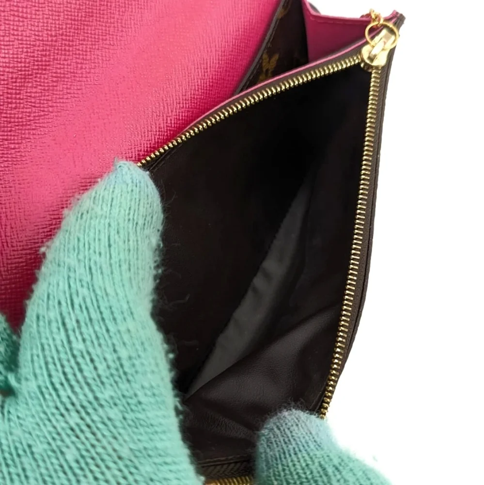 ✨️💎Authentic Louis Vuitton Emilie Flower monogram long wallet - Picture 7 of 14